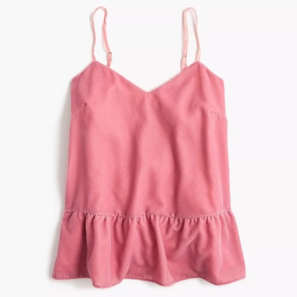 Pink Velvet Tank
